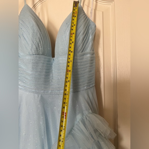 Get ready for Prom.                             Sherri Hill Ruffle Tulle  #55461 - Picture 9 of 10